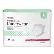 Photo of Package of McKesson Brand Pull-On Protective Underwear | Click to shop all incontinence products at NewLeaf
